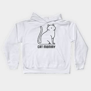 CAT MOMMY. Kids Hoodie